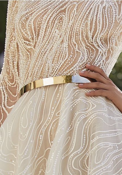 Gold Metal Waistband