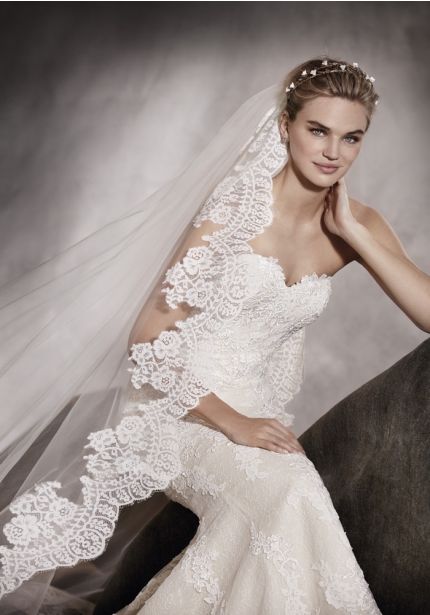 Embroidered Wedding Veil
