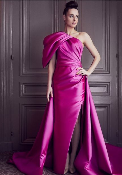 Draped 2-Piece Effect Dress