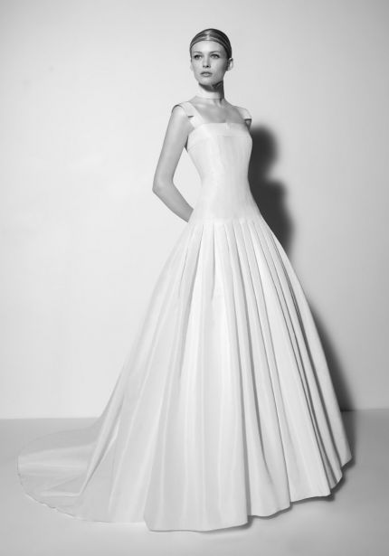 Princess Ball Gown with Pleated Skirt
