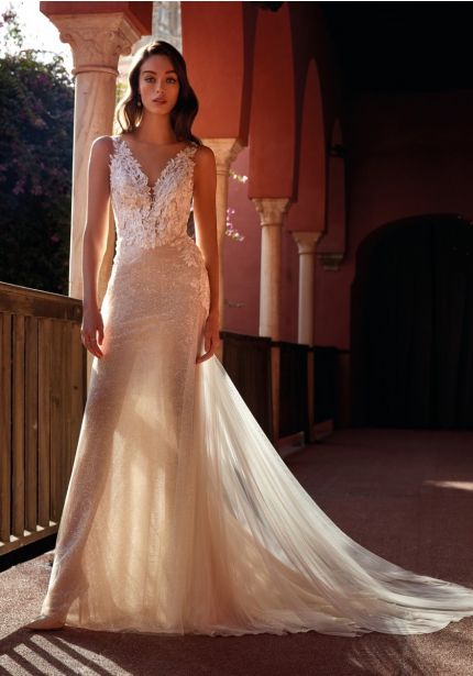 Sequined Wedding Dress