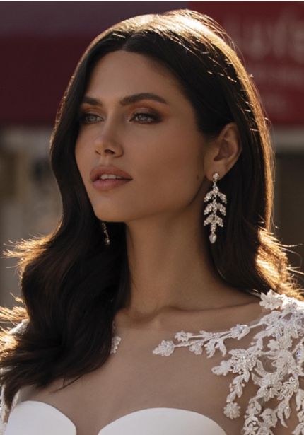 Diamante Drop Earrings