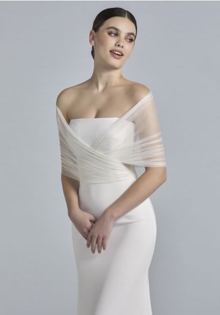 Soft Tulle Bridal Jacket