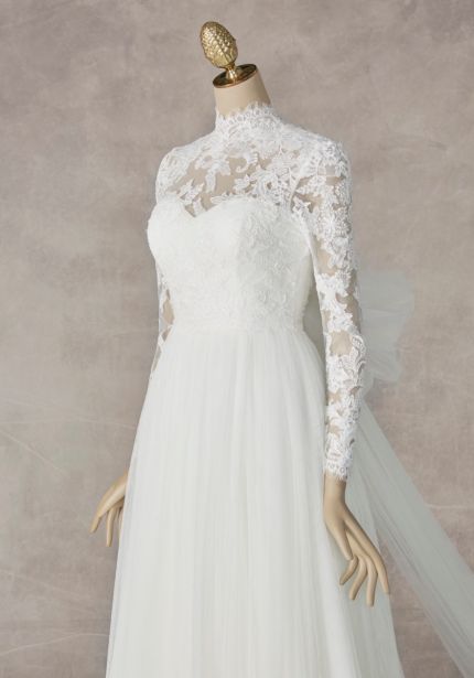 Long Sleeves Bridal Lace Jacket