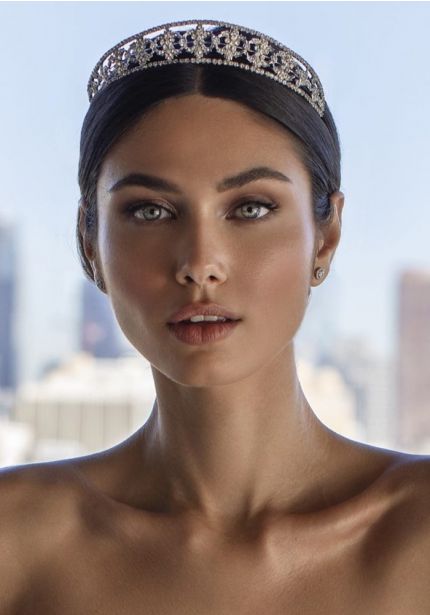 Beaded Bridal Tiara