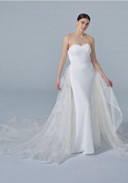 Beaded Ruffle Overskirt