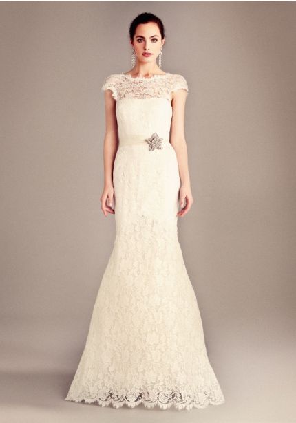 Floral Lace Wedding Dress