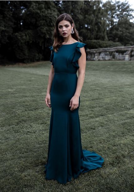 Bridesmaid Dress With Open Back