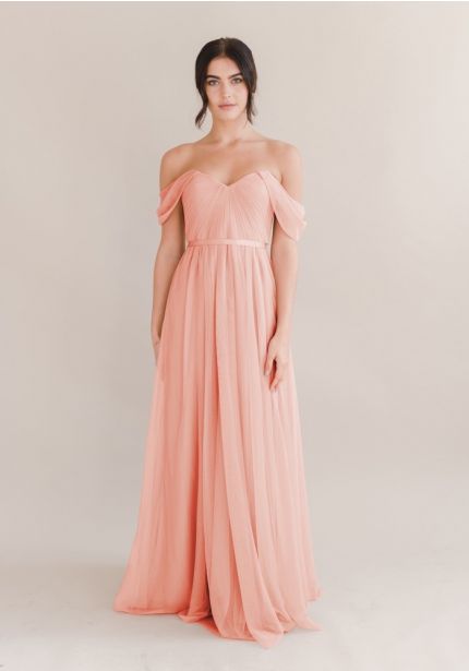 Draped Bridesmaid Dress