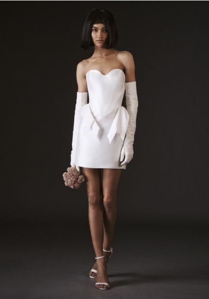 Mikado Short Dress