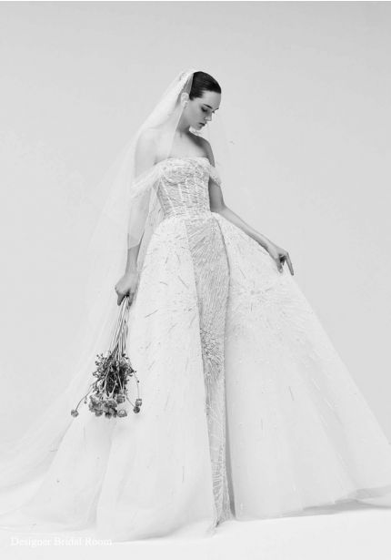 Fully Beaded Ball Gown